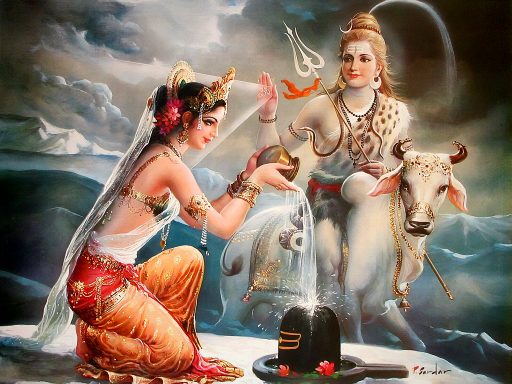 Maa Parvati - the Shakti aspect of the Mother Goddess