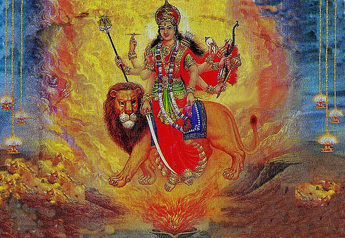 Maa Shakti as Maa Jwala Ji